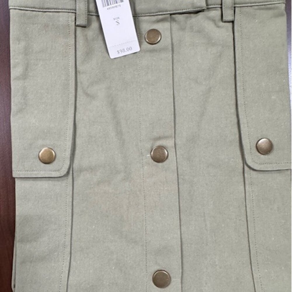NWT Anthropologie UtilityPencil Skirt by ISLA MAUDE - Picture 5 of 7